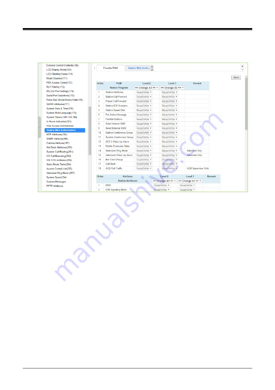 LG-Ericsson iPECS eMG100 Programming Manual Download Page 421