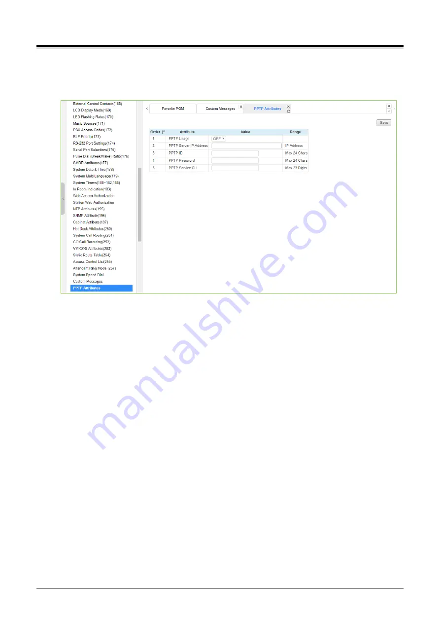 LG-Ericsson iPECS eMG100 Programming Manual Download Page 436