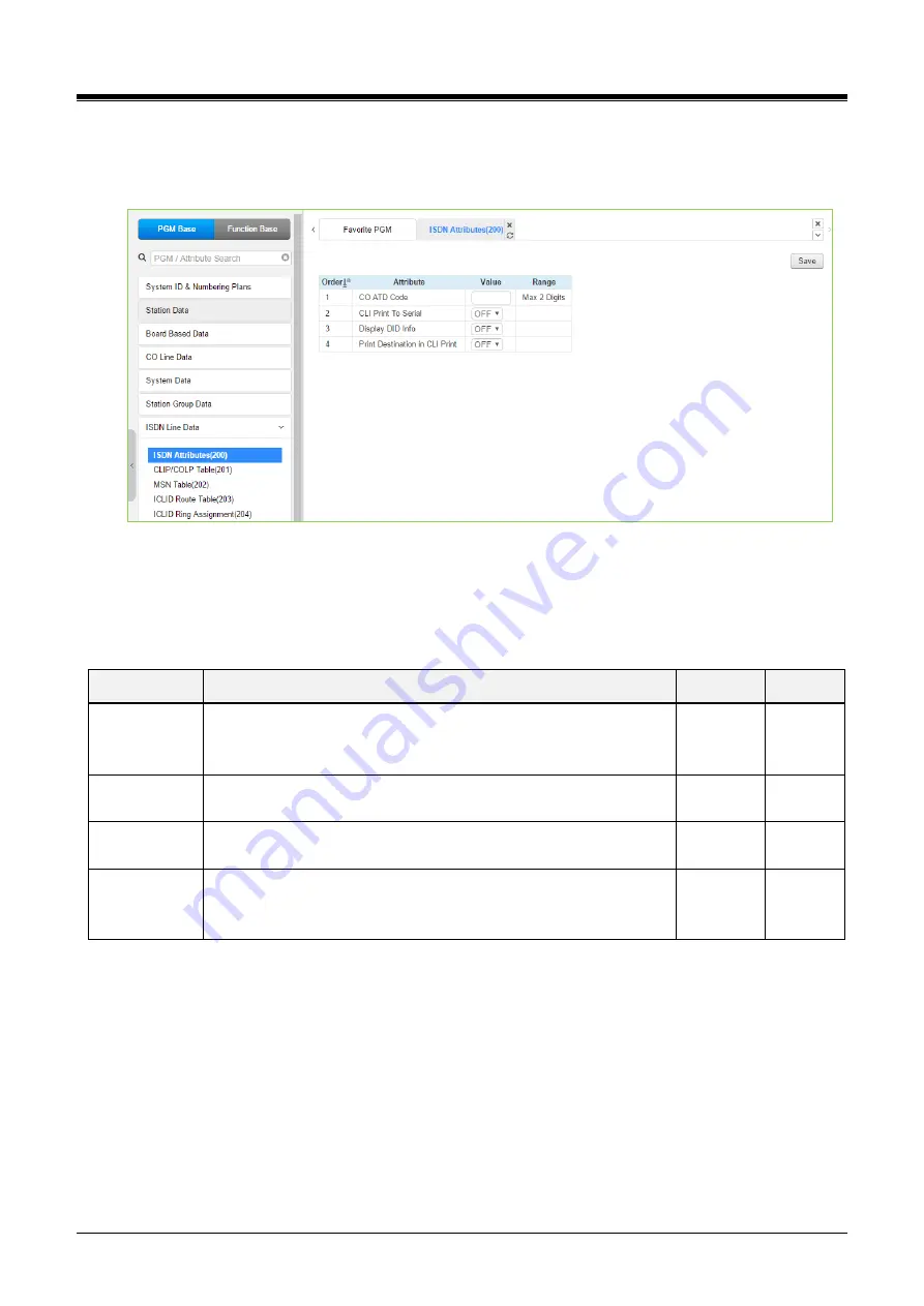 LG-Ericsson iPECS eMG100 Programming Manual Download Page 463