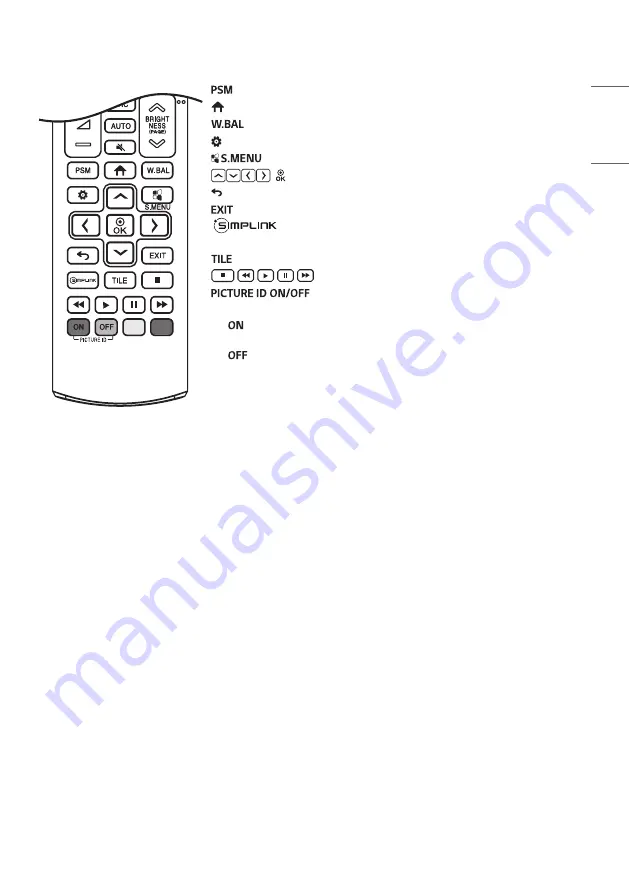 LG 110UM5J-B Скачать руководство пользователя страница 17