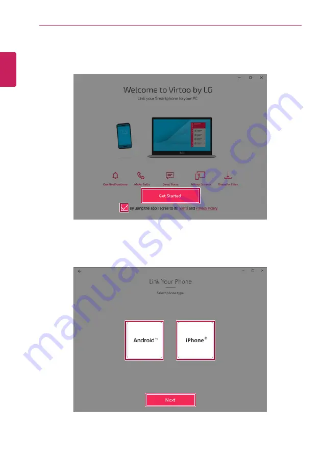 LG 15Z90P Series Easy Manual Download Page 176