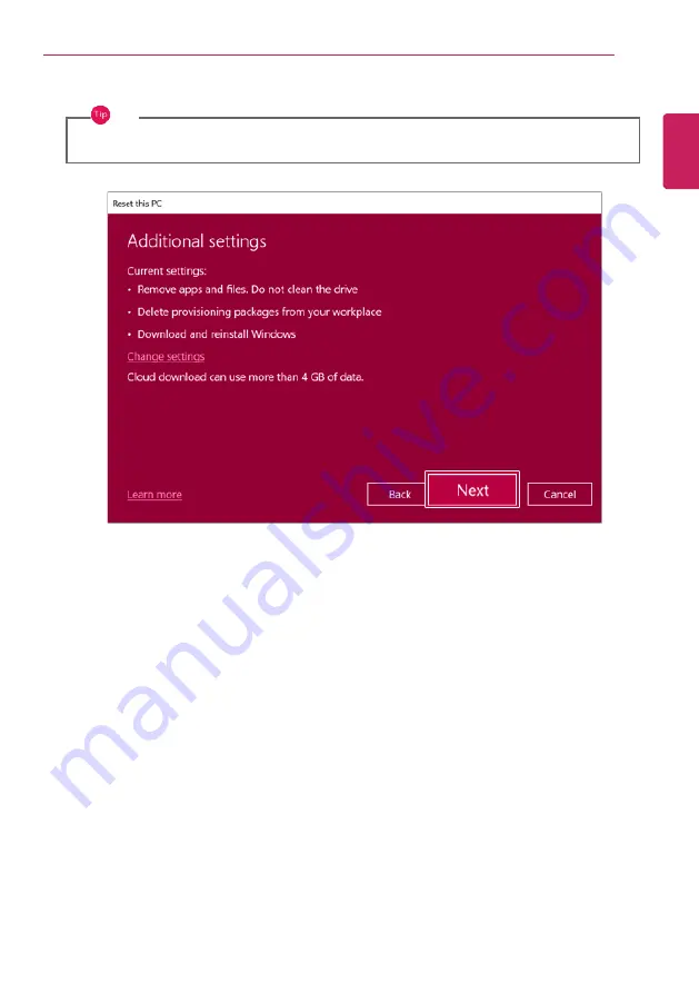 LG 15Z90P Series Easy Manual Download Page 249