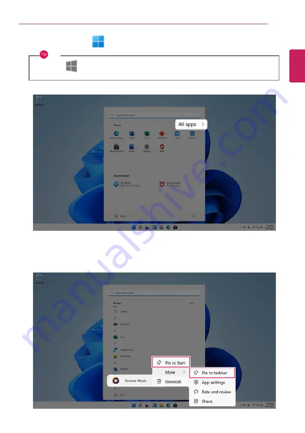 LG 15Z95P Series Manual Download Page 73