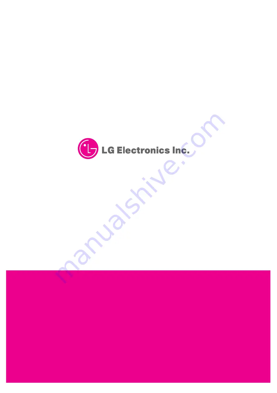 LG 20HIZ12 Service Manual Download Page 36