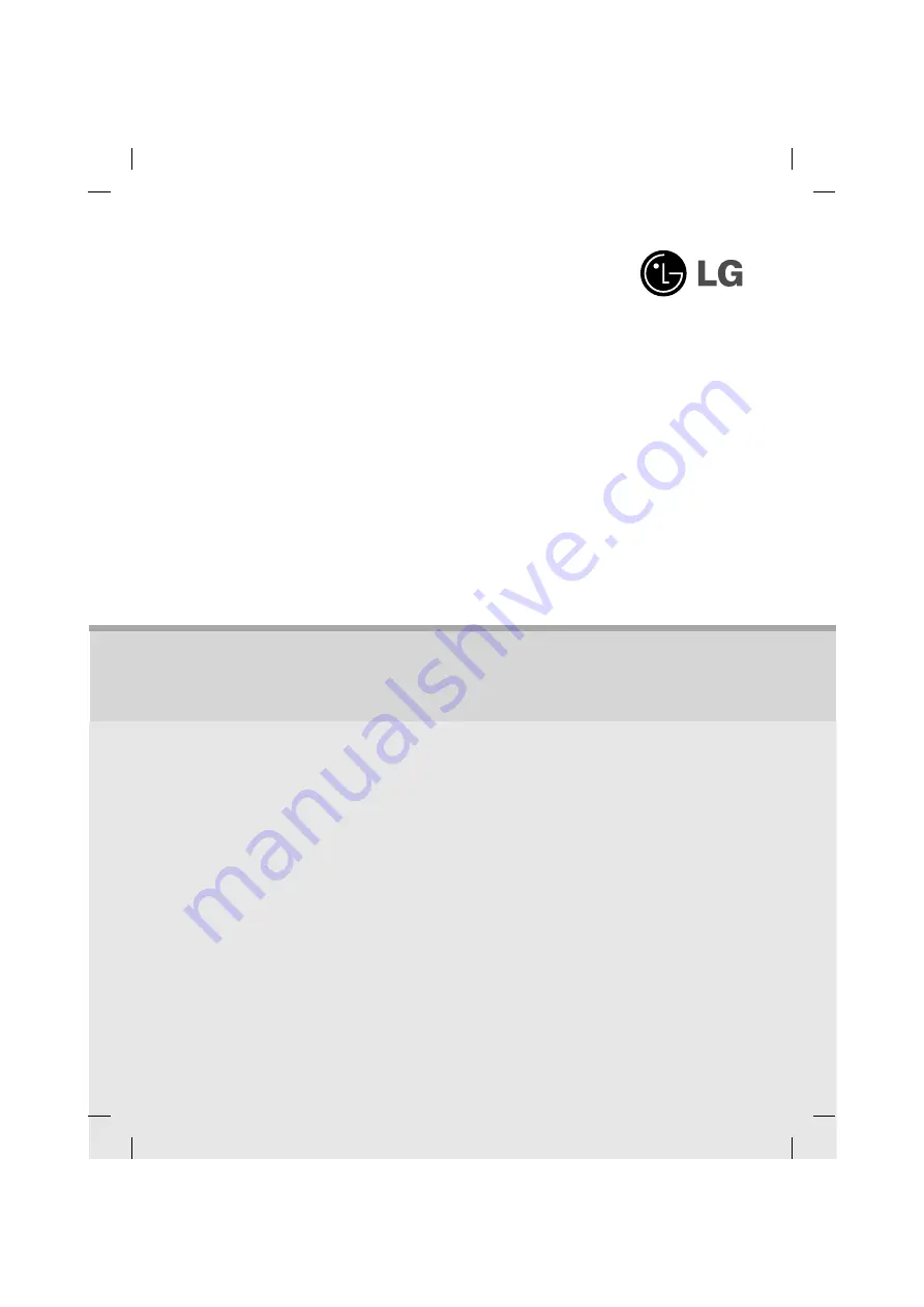 LG 20LS7D Owner'S Manual Download Page 73