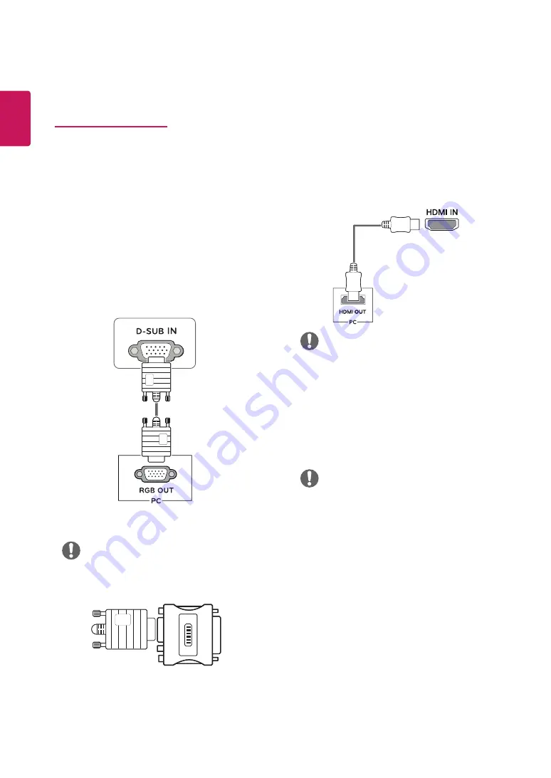 LG 20MK4 Series Owner'S Manual Download Page 14