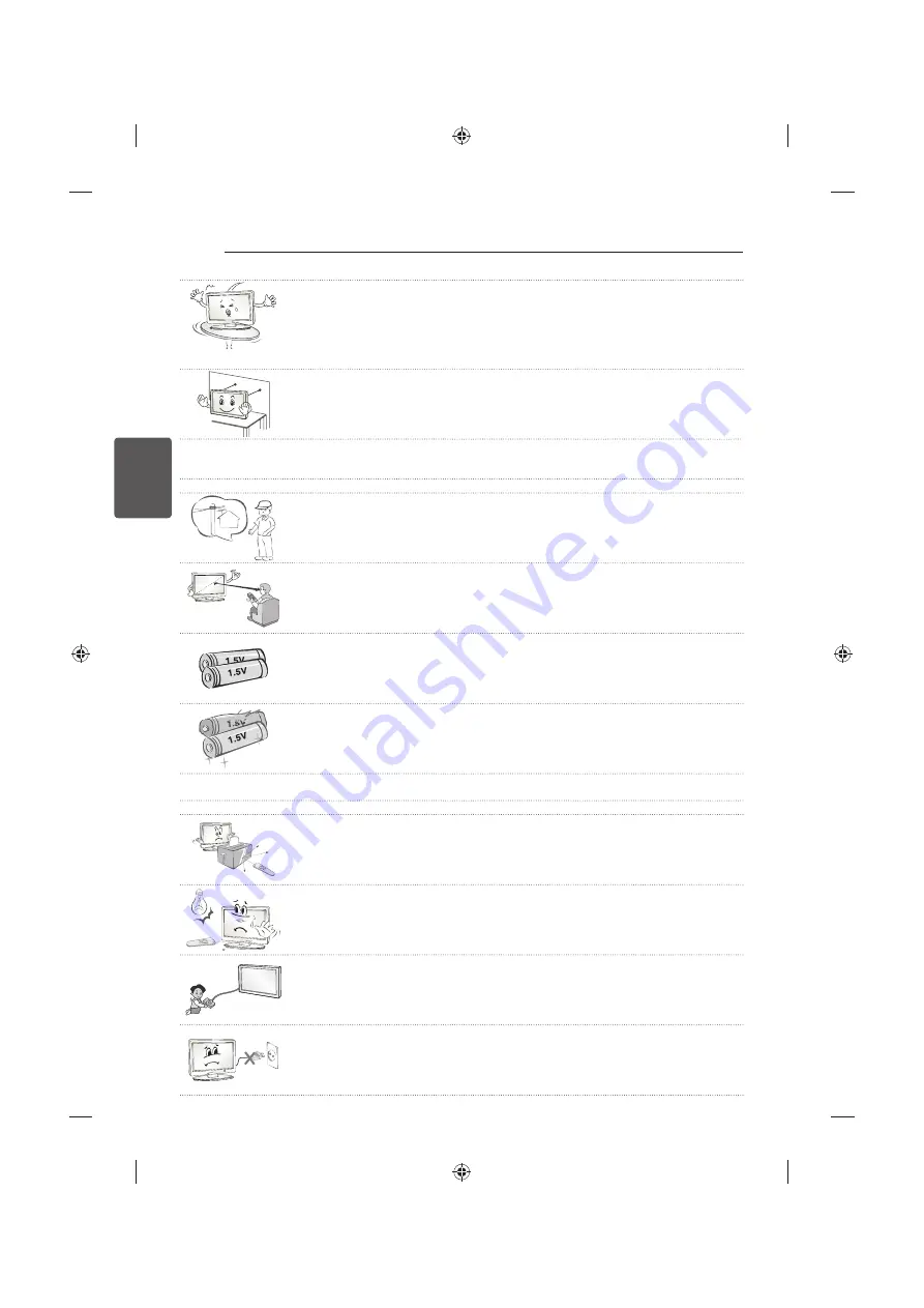 LG 22LB45 Series Owner'S Manual Download Page 76