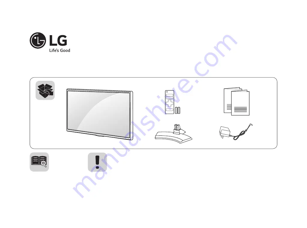 LG 22LH4530 Скачать руководство пользователя страница 1