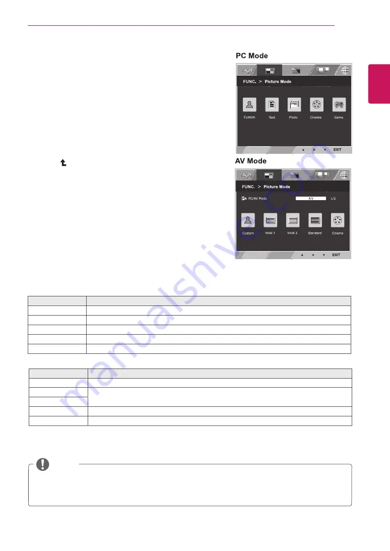 LG 22MP55VQ Owner'S Manual Download Page 23