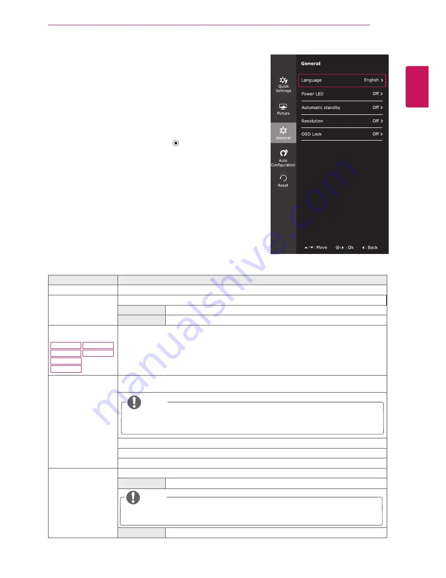 LG 22MP58A Owner'S Manual Download Page 23