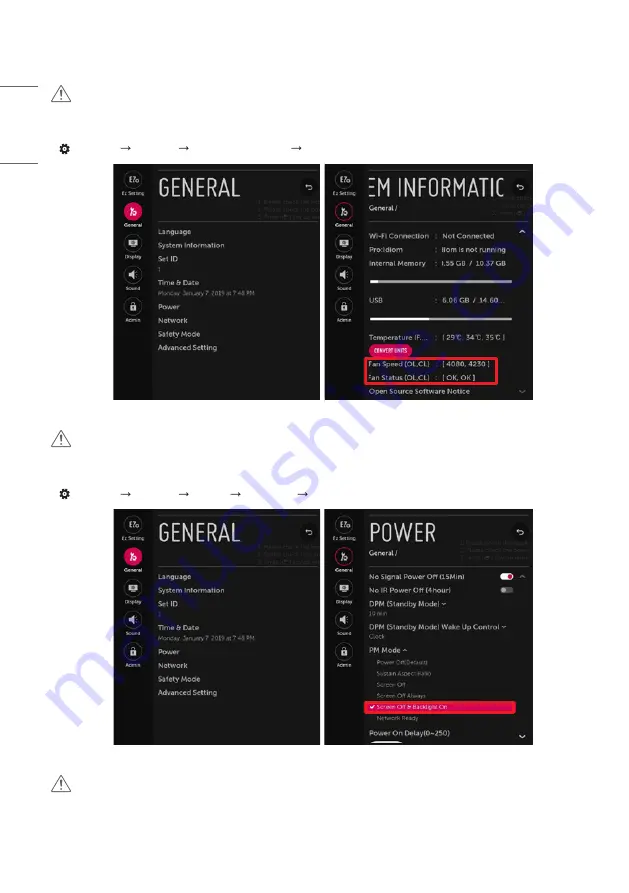 LG 22XE1J Owner'S Manual Download Page 20