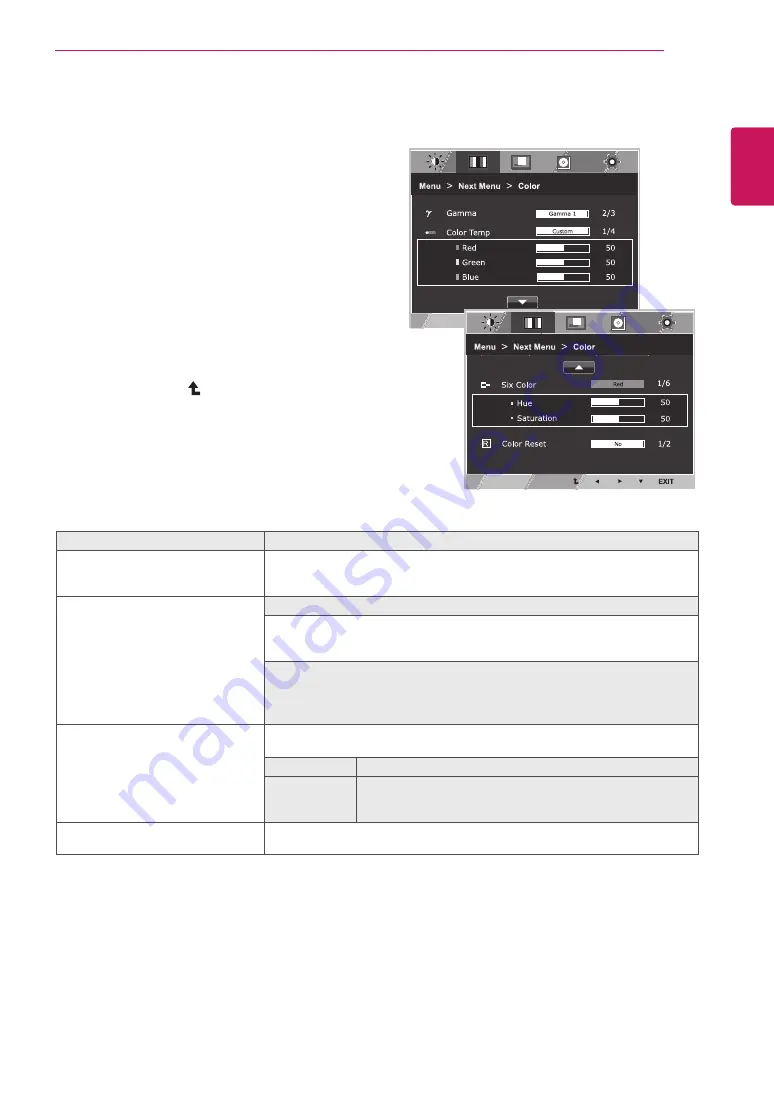 LG 23MB35PY Owner'S Manual Download Page 17