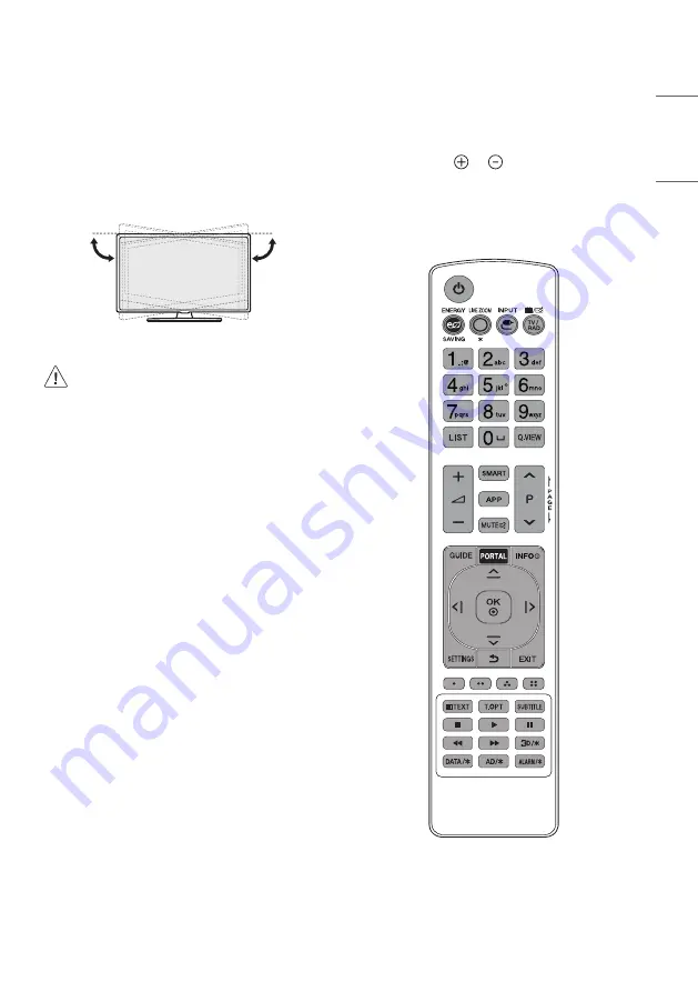 LG 24LT661H Owner'S Manual Download Page 13