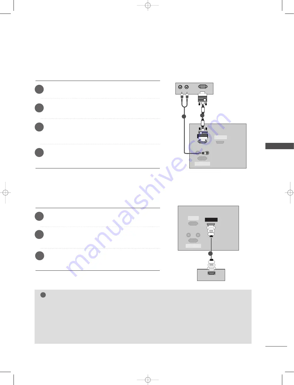 LG 26HIZ20 Series Owner'S Manual Download Page 23