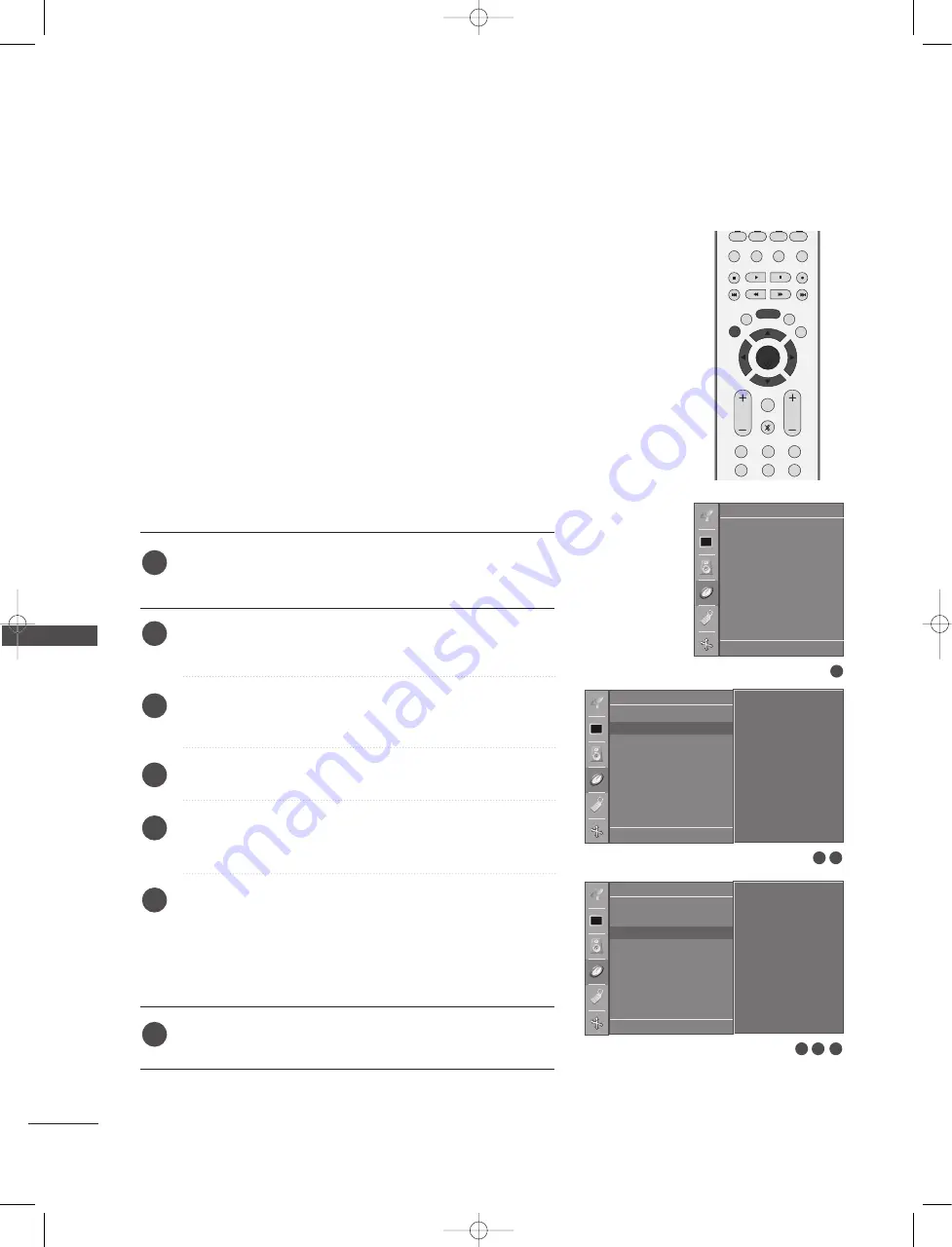 LG 26HIZ20 Series Owner'S Manual Download Page 56