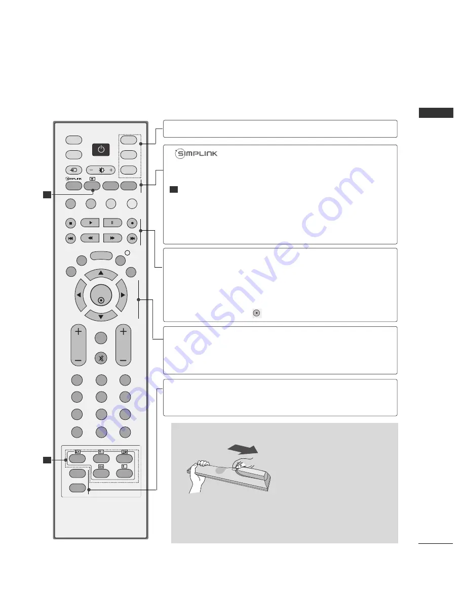 LG 26LB7 Series Скачать руководство пользователя страница 67