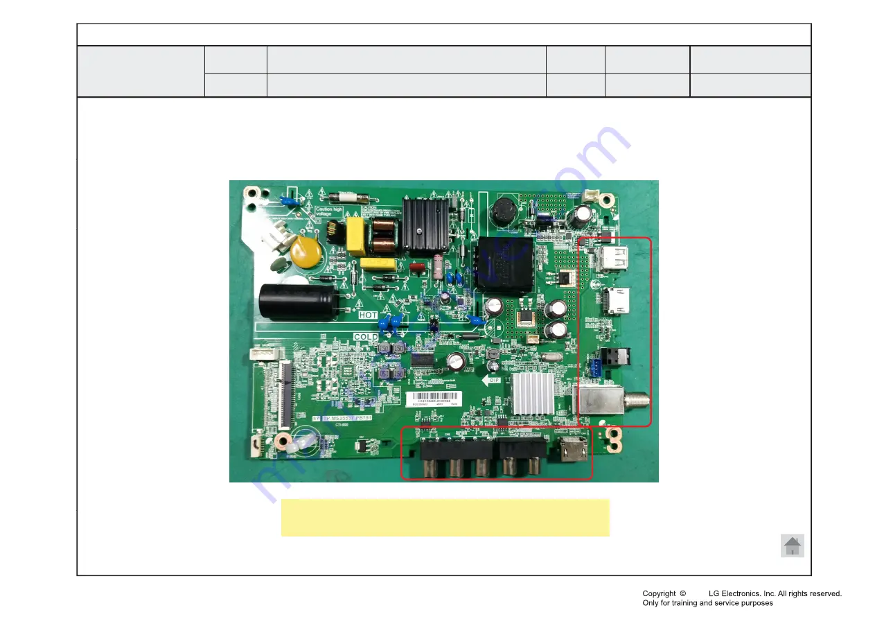 LG 28LM4 0B-PU Series Service Manual Download Page 44