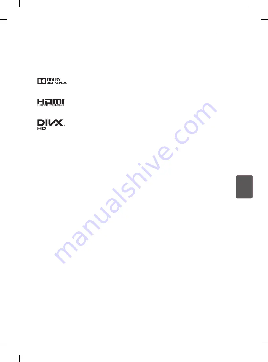 LG 29LN450B.AEE Owner'S Manual Download Page 307