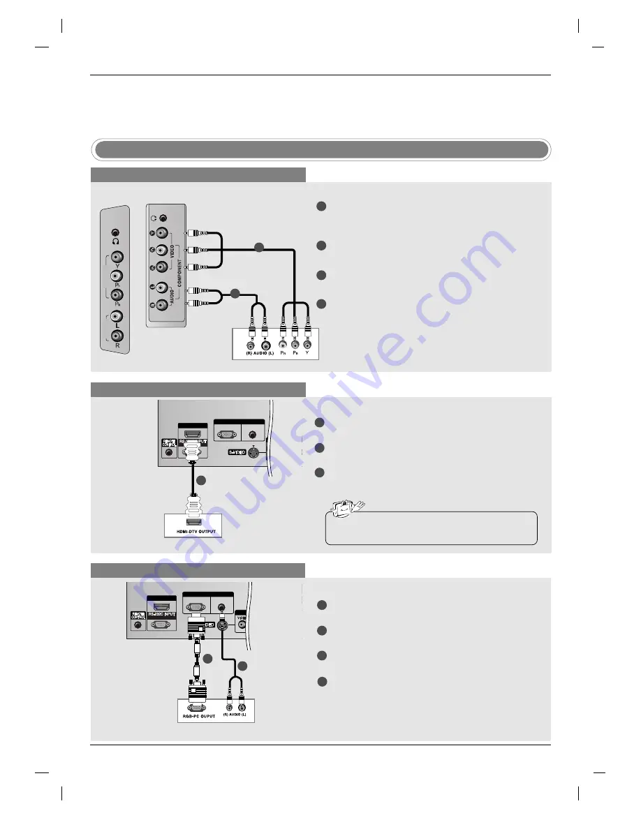 LG 32LB1R Series Скачать руководство пользователя страница 18