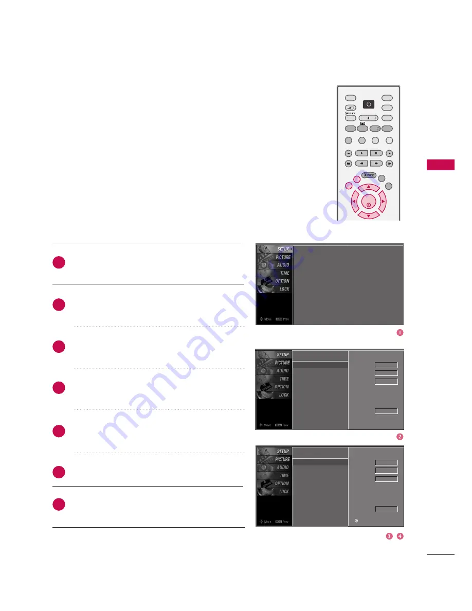 LG 32LB9D Series Owner'S Manual Download Page 47