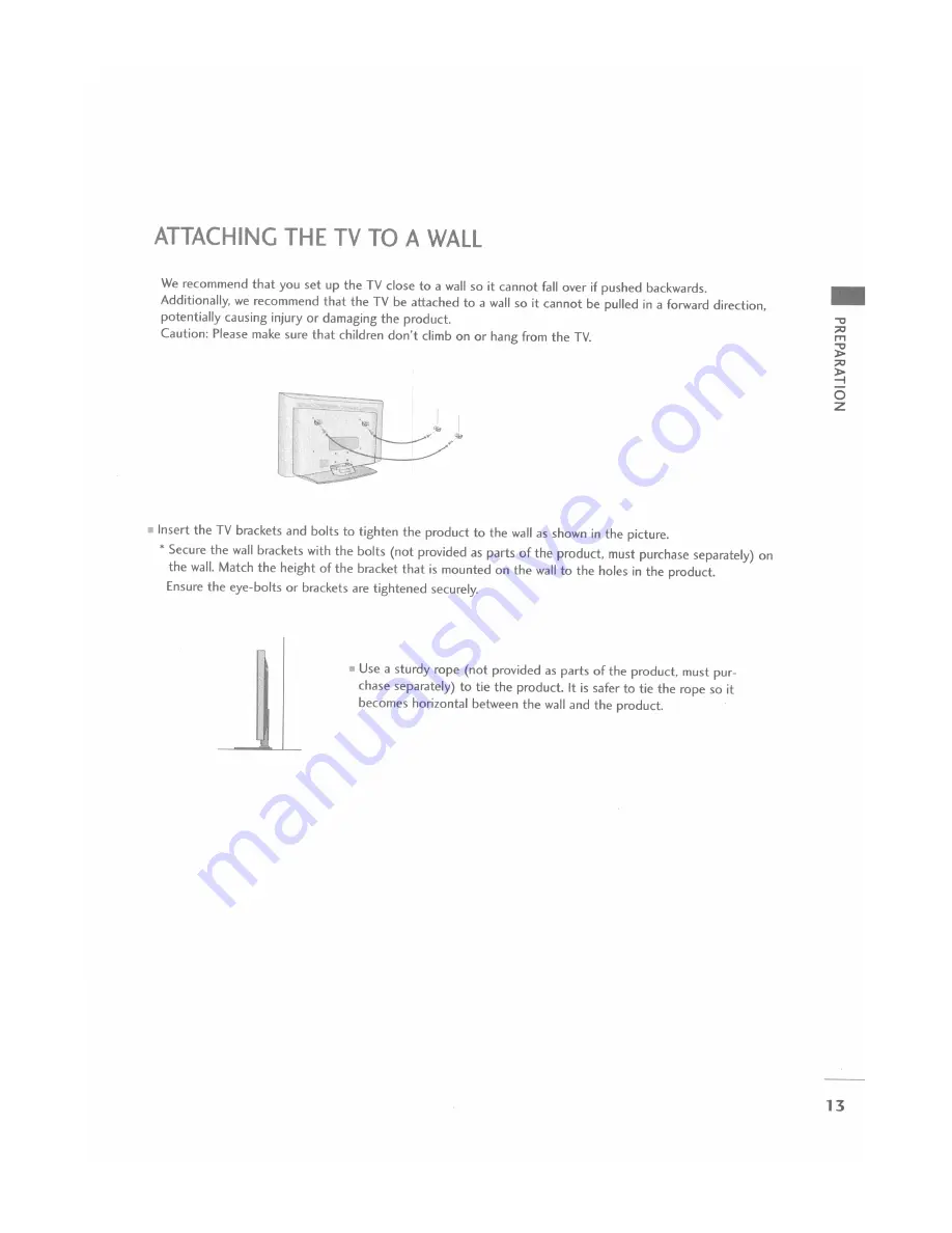 LG 32LC4D Series Owner'S Manual Download Page 13