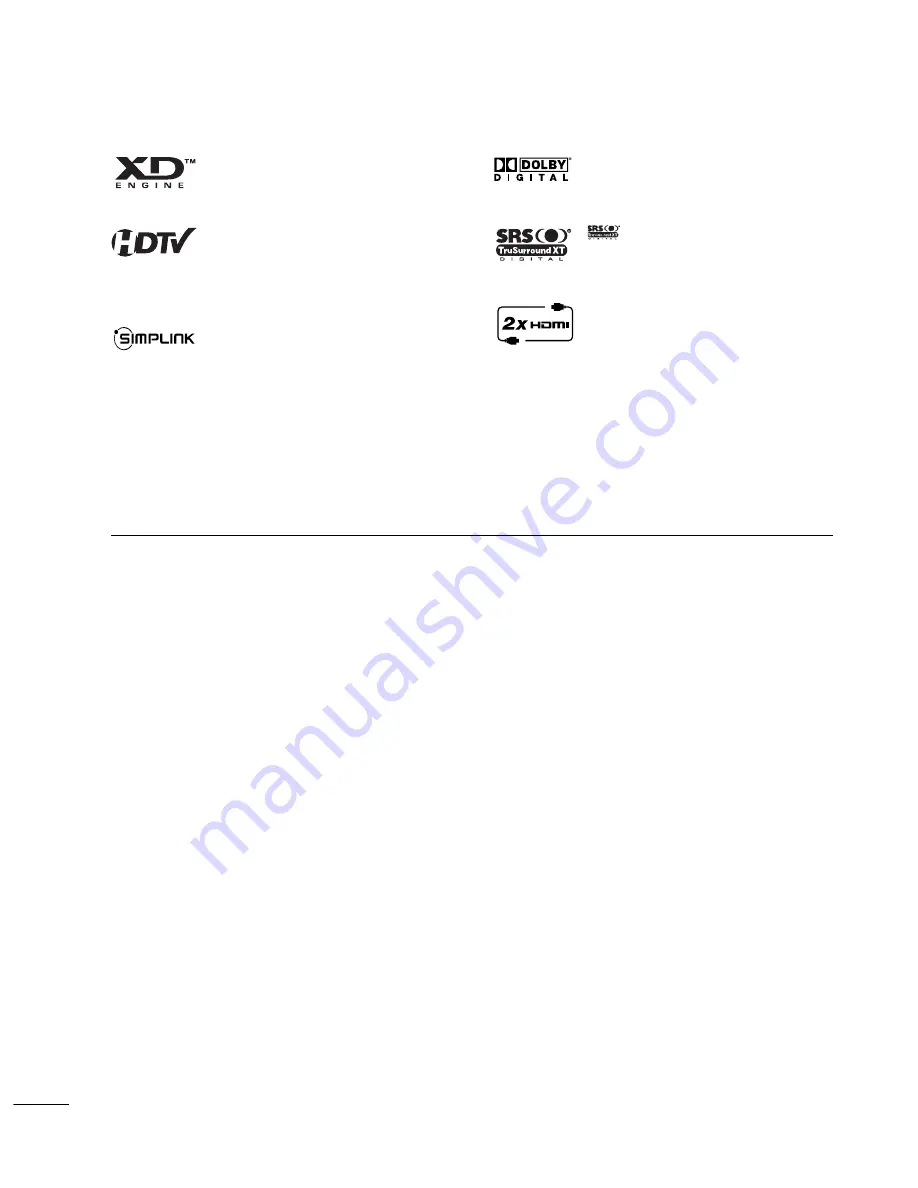 LG 32LC7D Series Owner'S Manual Download Page 8