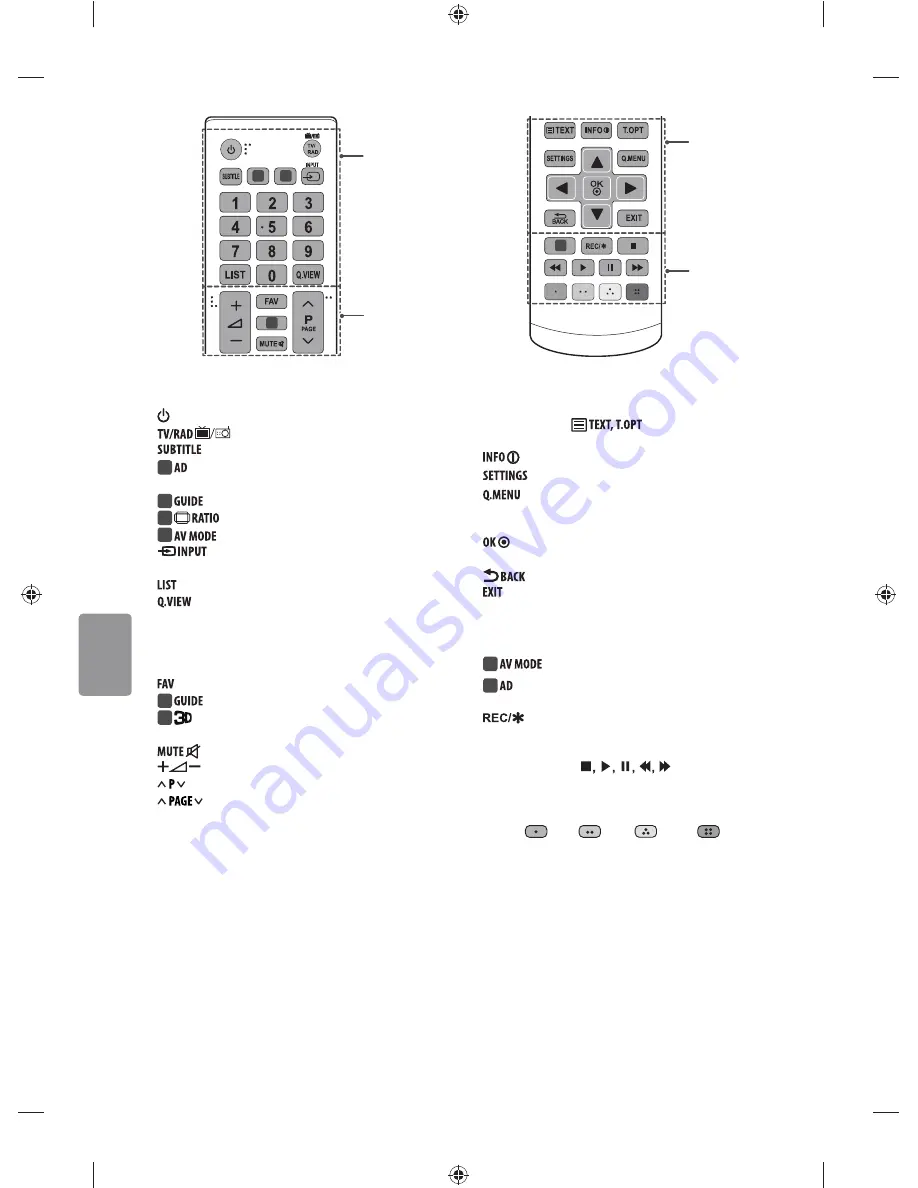 LG 32LF51 Series Owner'S Manual Download Page 114