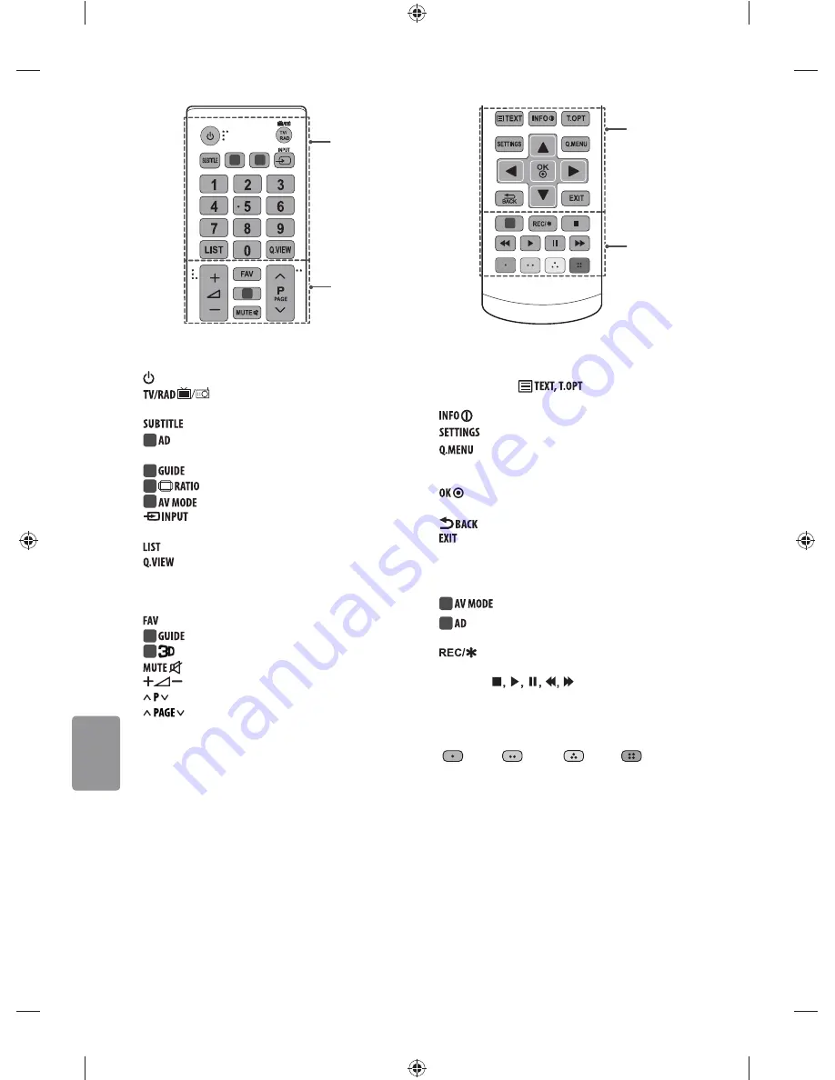 LG 32LF51 Series Owner'S Manual Download Page 154