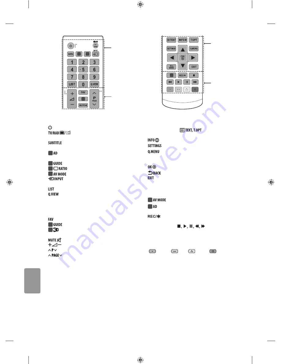 LG 32LF51 Series Owner'S Manual Download Page 174