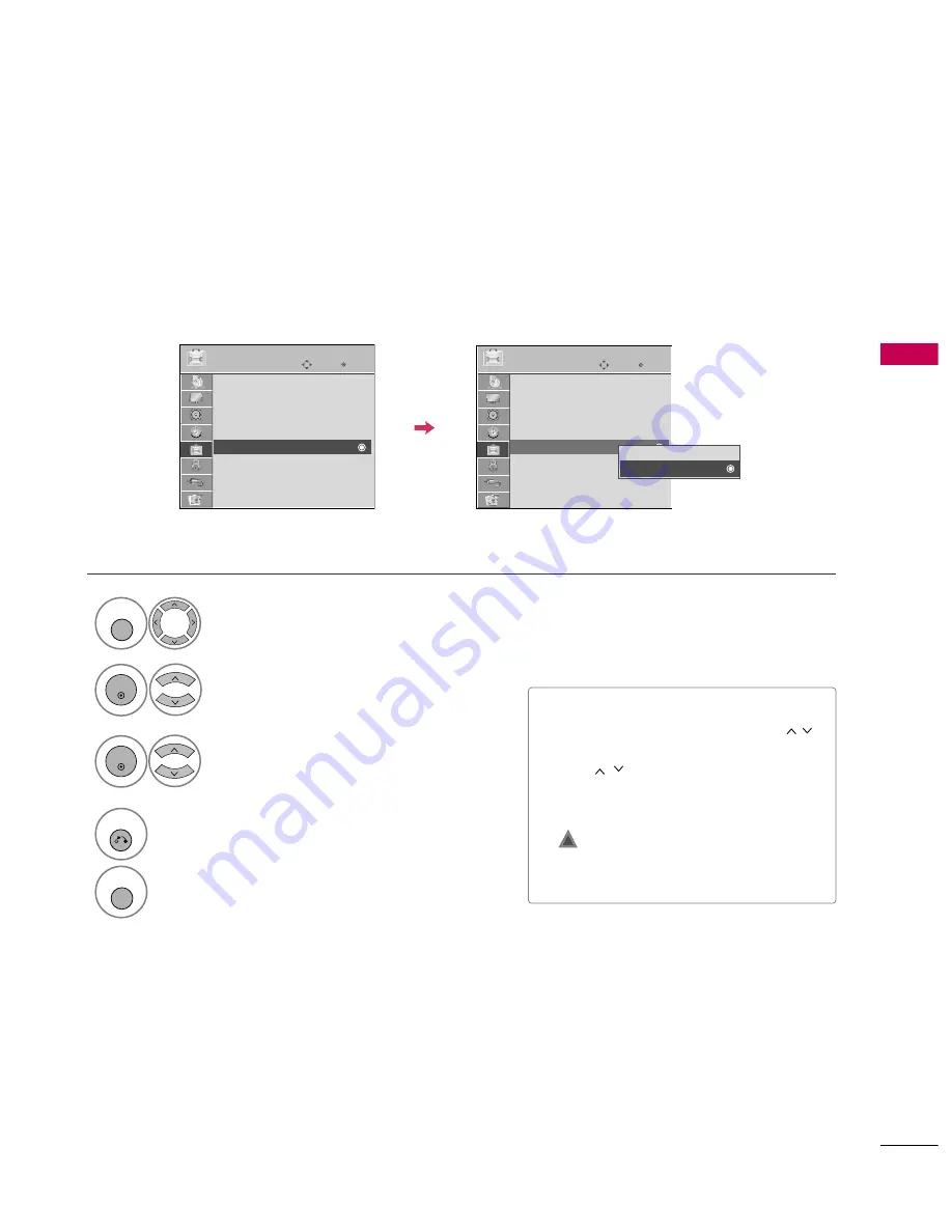 LG 32LH40 Series Owner'S Manual Download Page 57