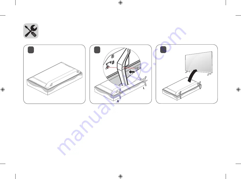 LG 32LJ550M Easy Setup Manual Download Page 3