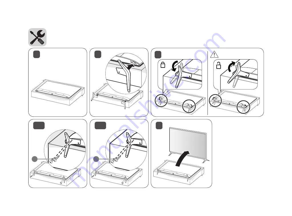 LG 32LJ600B Easy Setup Manual Download Page 3