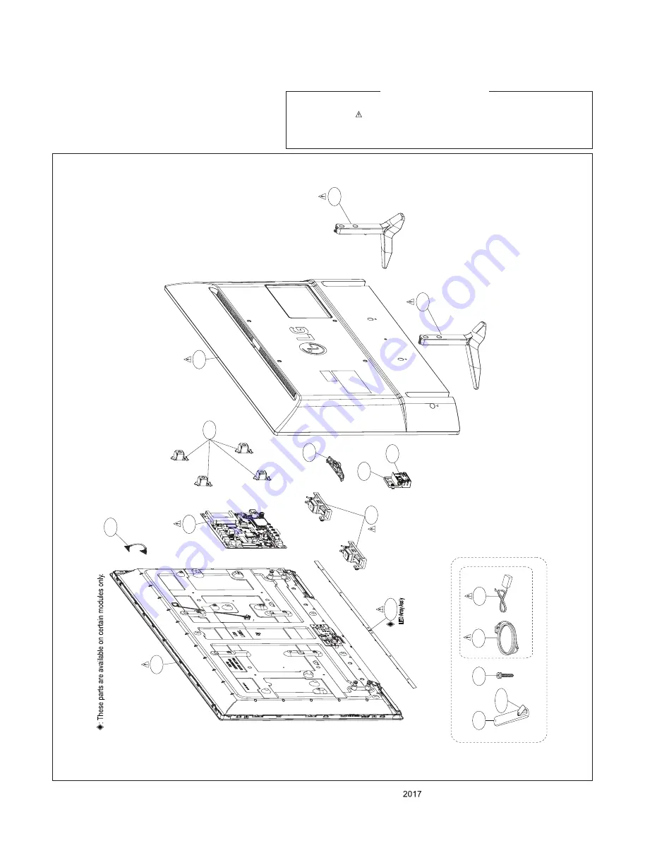 LG 32LJ600U Service Manual Download Page 17