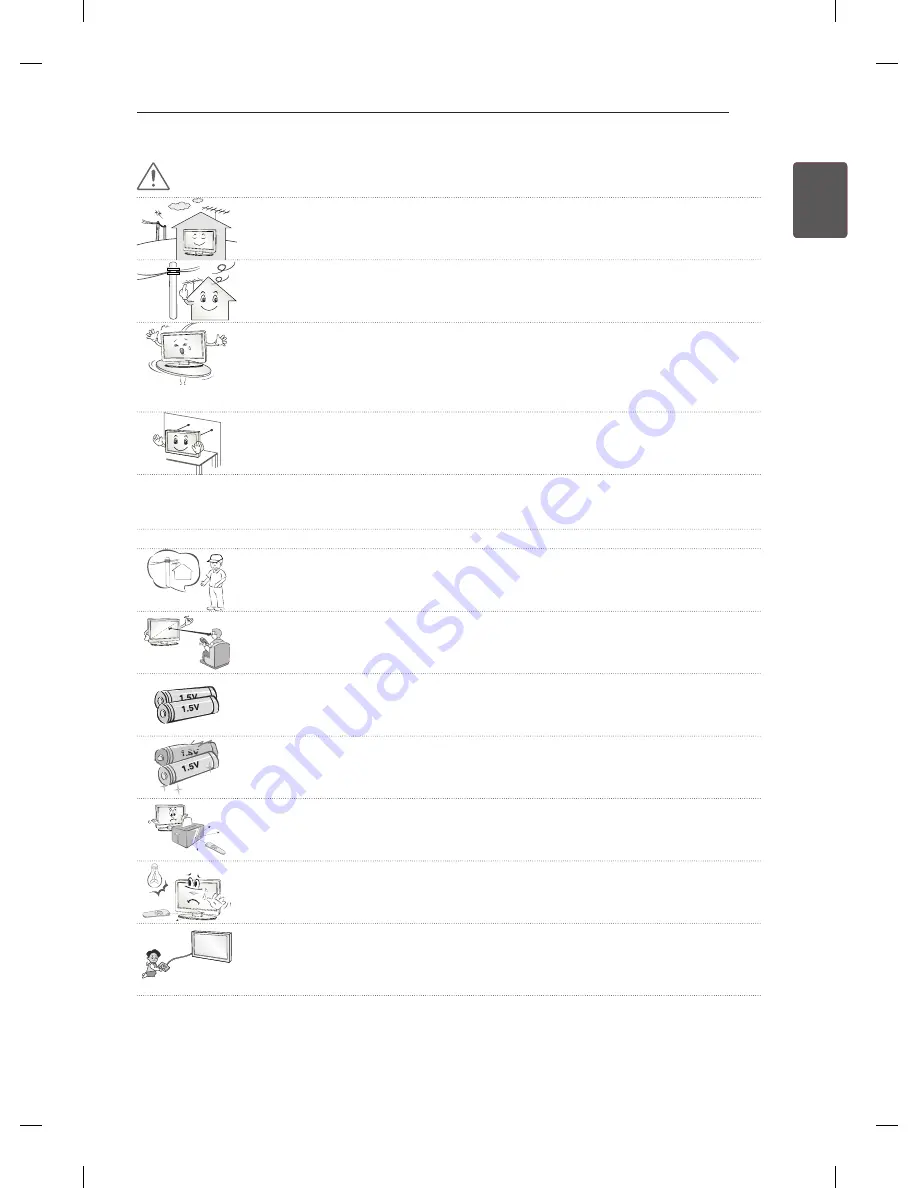 LG 32LM3400-ZA Installation Manual Download Page 9