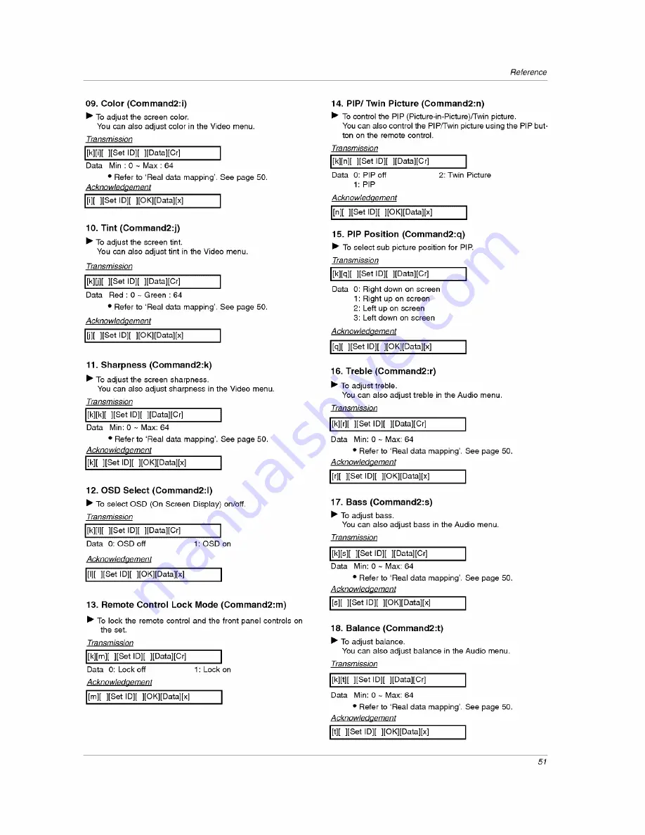 LG 32LP1DC Owner'S Manual Download Page 51