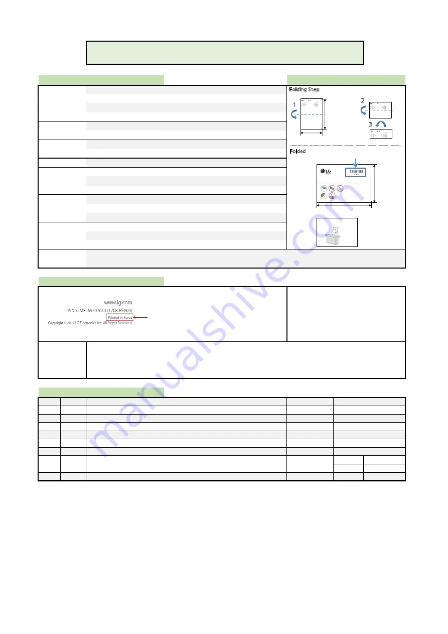 LG 32LQ57 Series Quick Start Manual Download Page 1