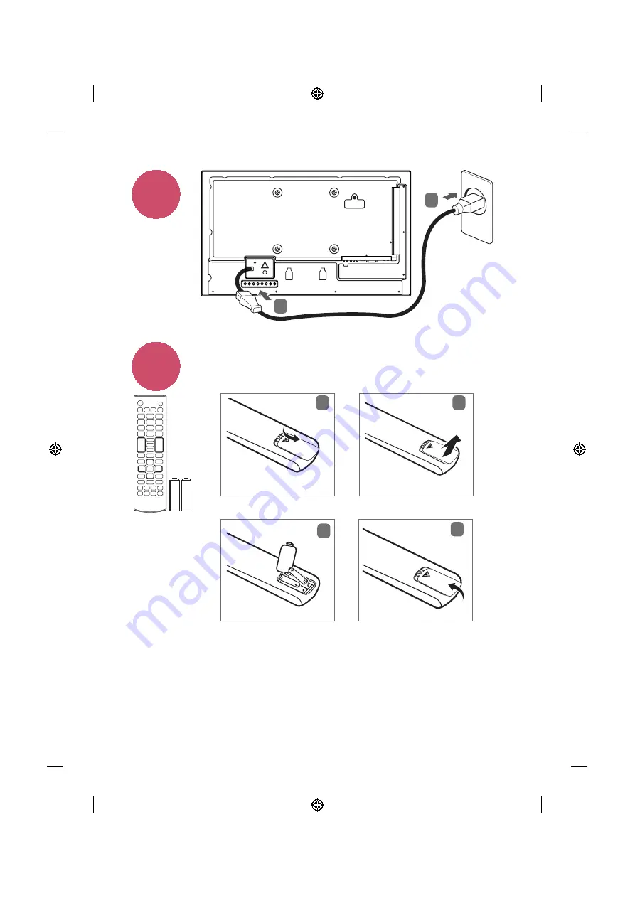 LG 32SL5 Quick Start Manual Download Page 6