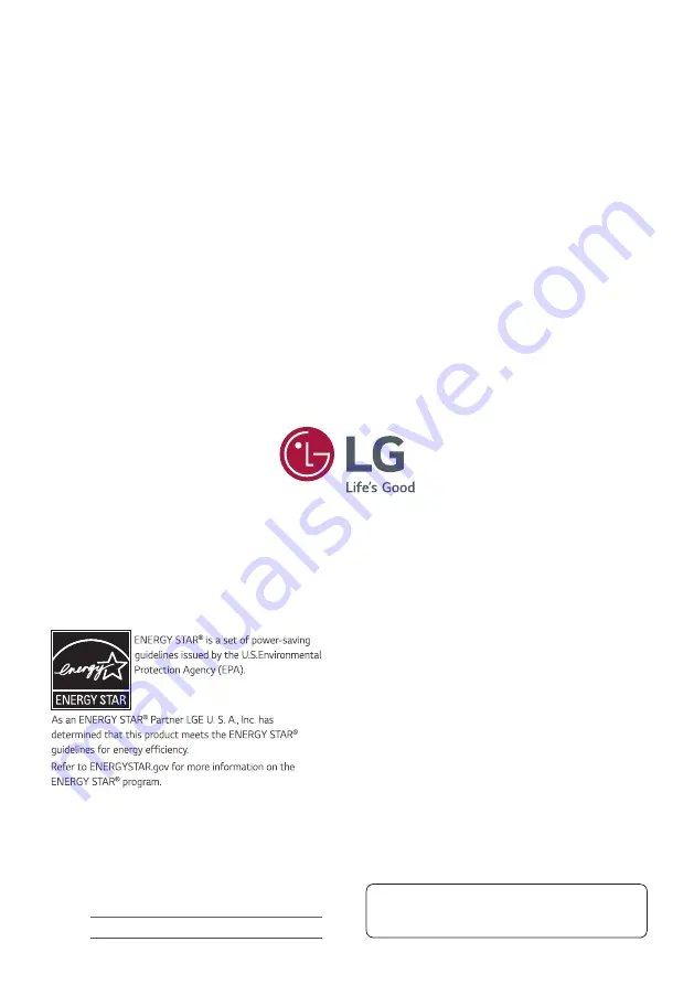 LG 32SM5 Series Owner'S Manual Download Page 39