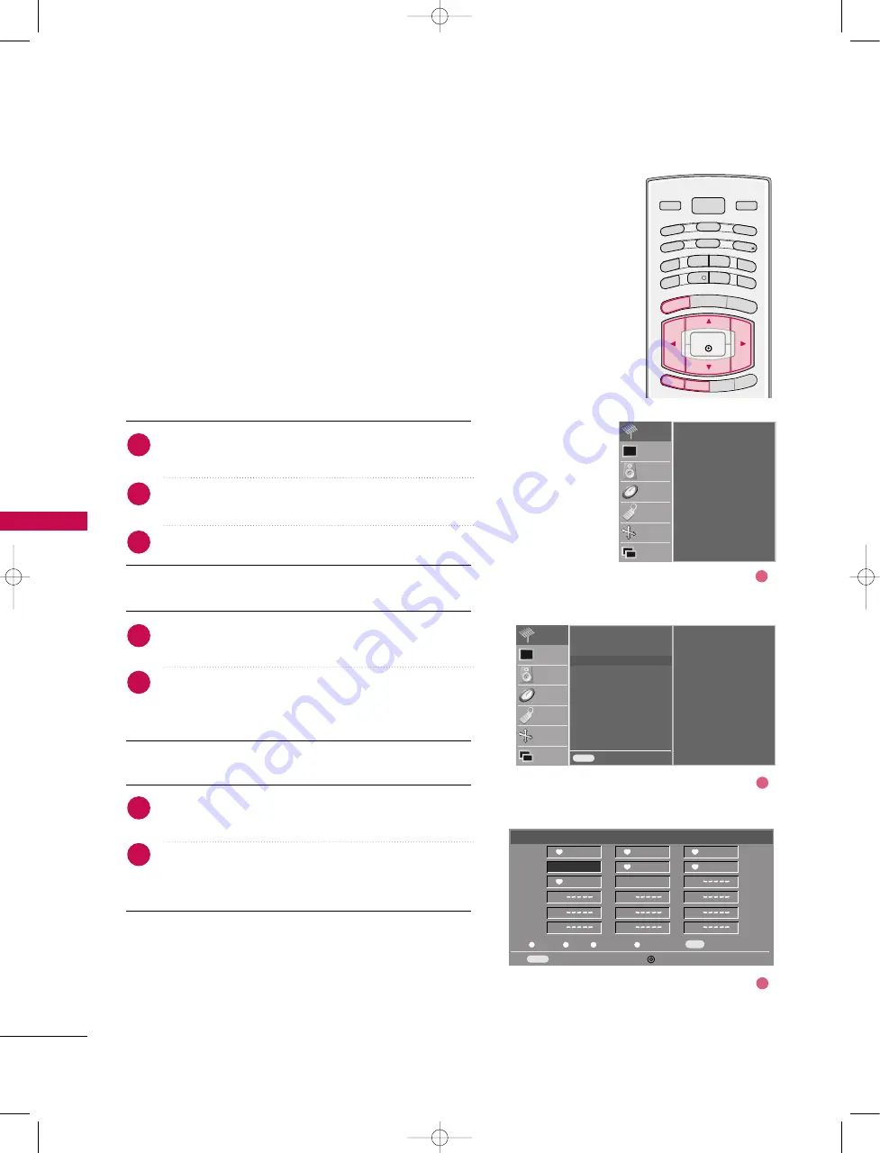 LG 37LB1D Owner'S Manual Download Page 54