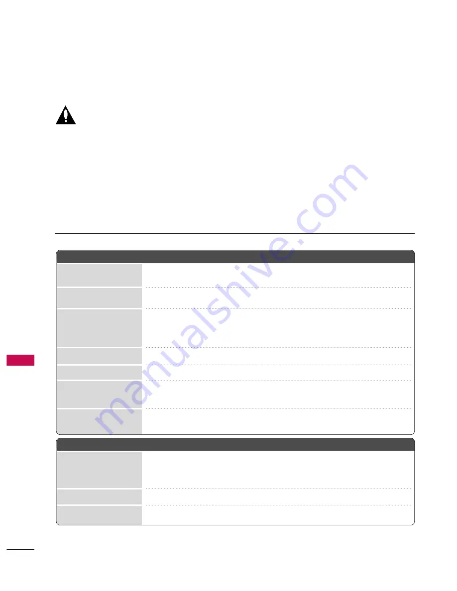 LG 37LG700H Owner'S Manual Download Page 112