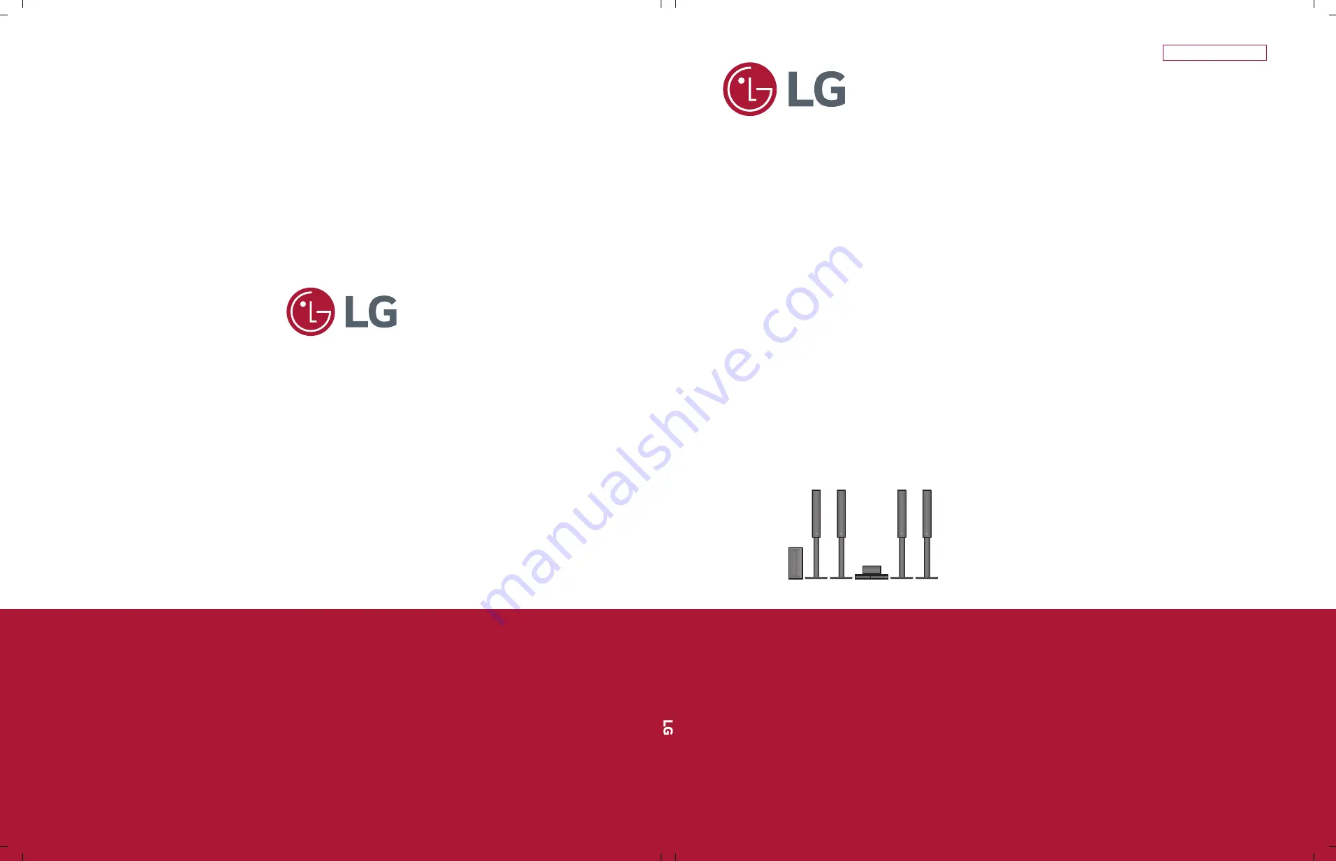 LG 3D Blu-ray LHB655 Service Manual Download Page 1