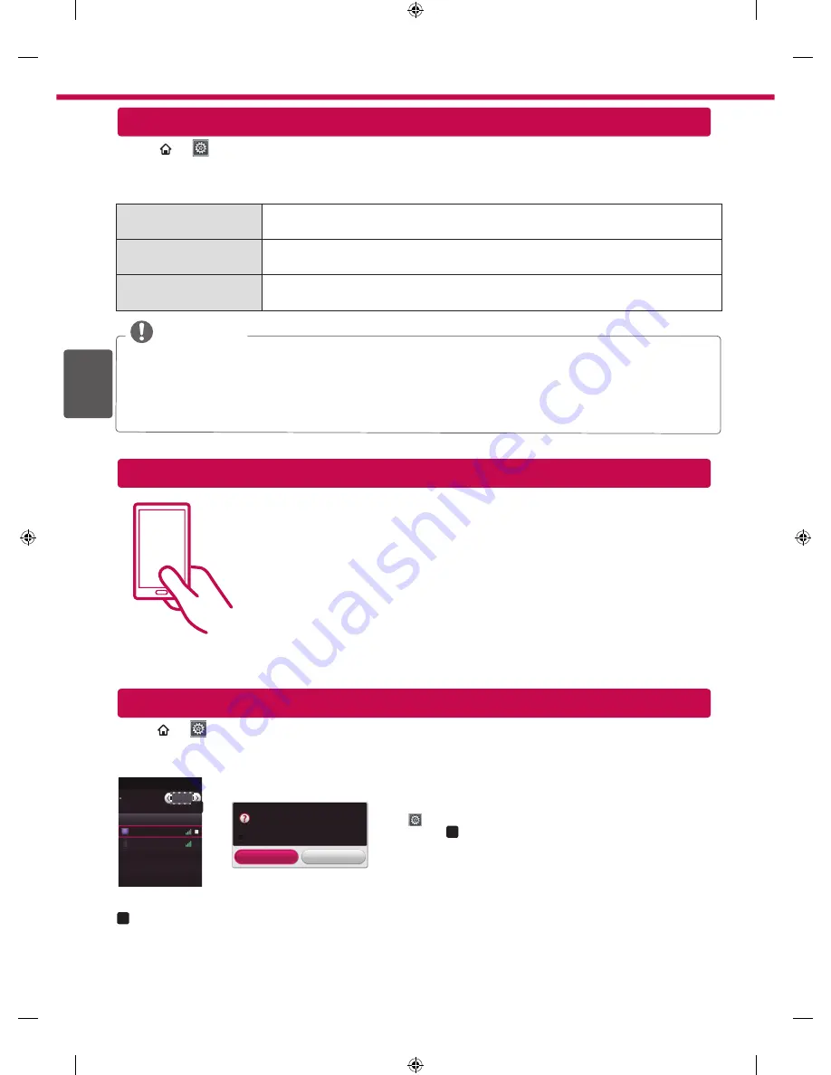 LG 42LA660S Quick Setup Manual Download Page 36