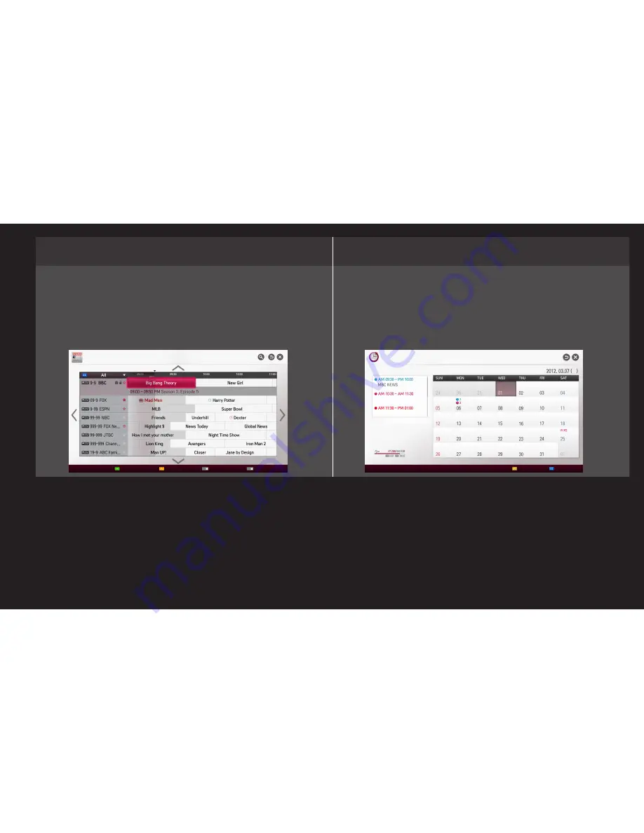 LG 42LN575V User Manual Download Page 187