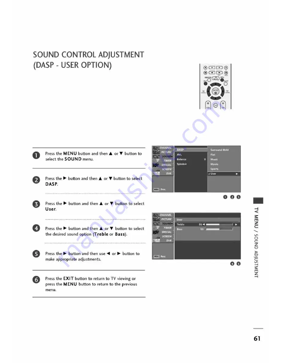 LG 42PB2RR Owner'S Manual Download Page 62