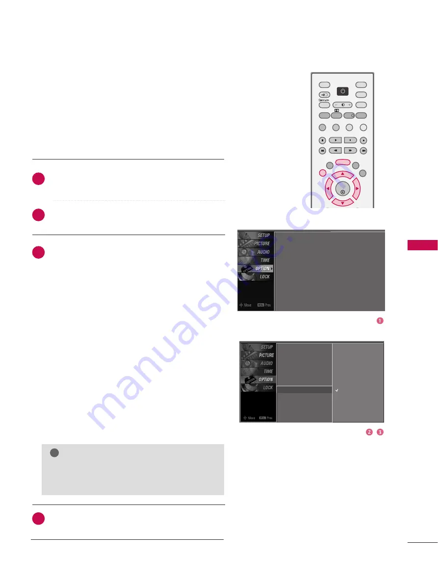 LG 42PC5D Series Owner'S Manual Download Page 59