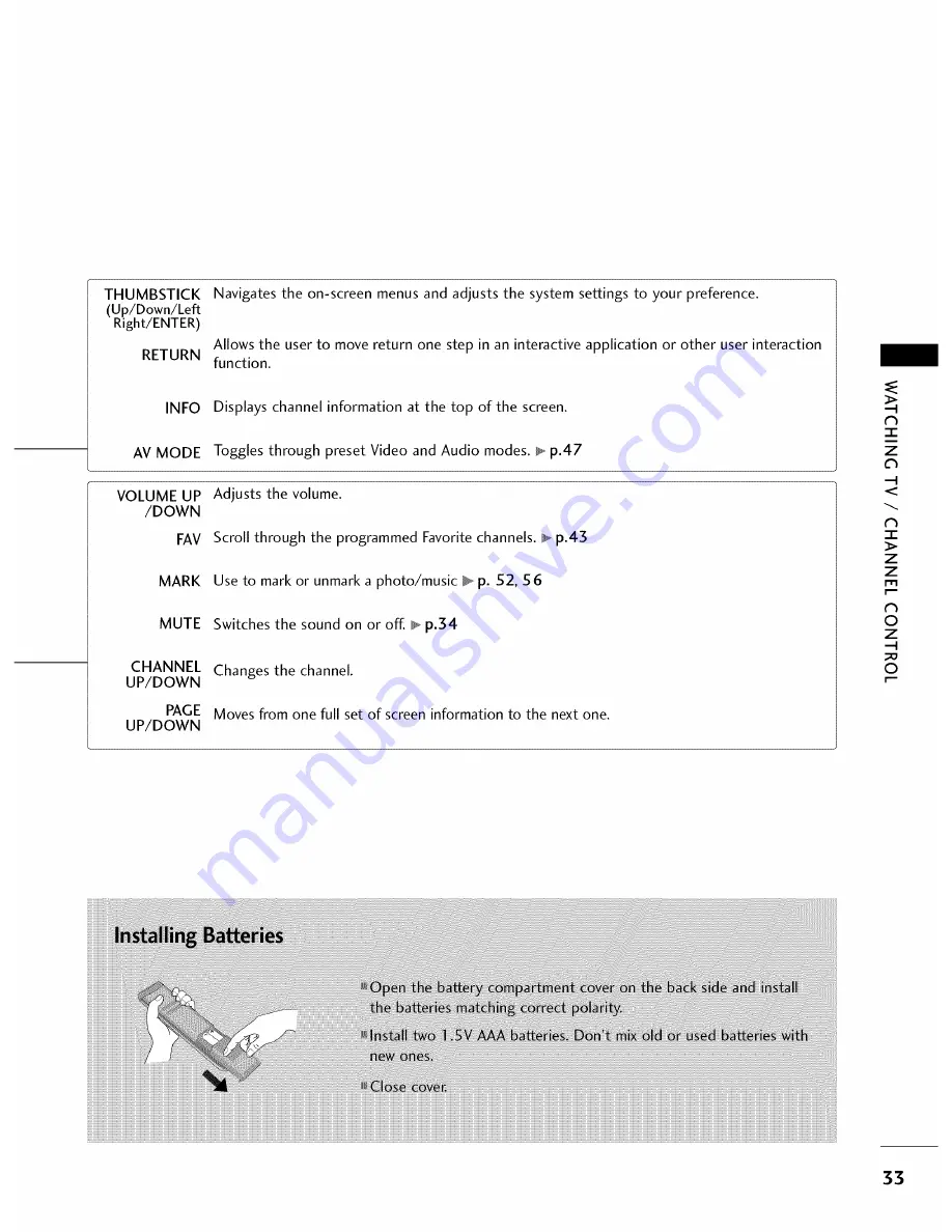 LG 42PC5DC Owner'S Manual Download Page 35