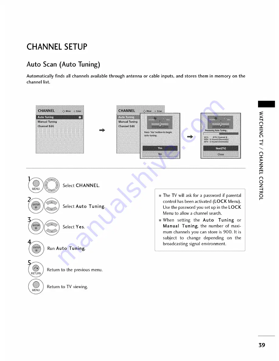 LG 42PC5DC Owner'S Manual Download Page 41