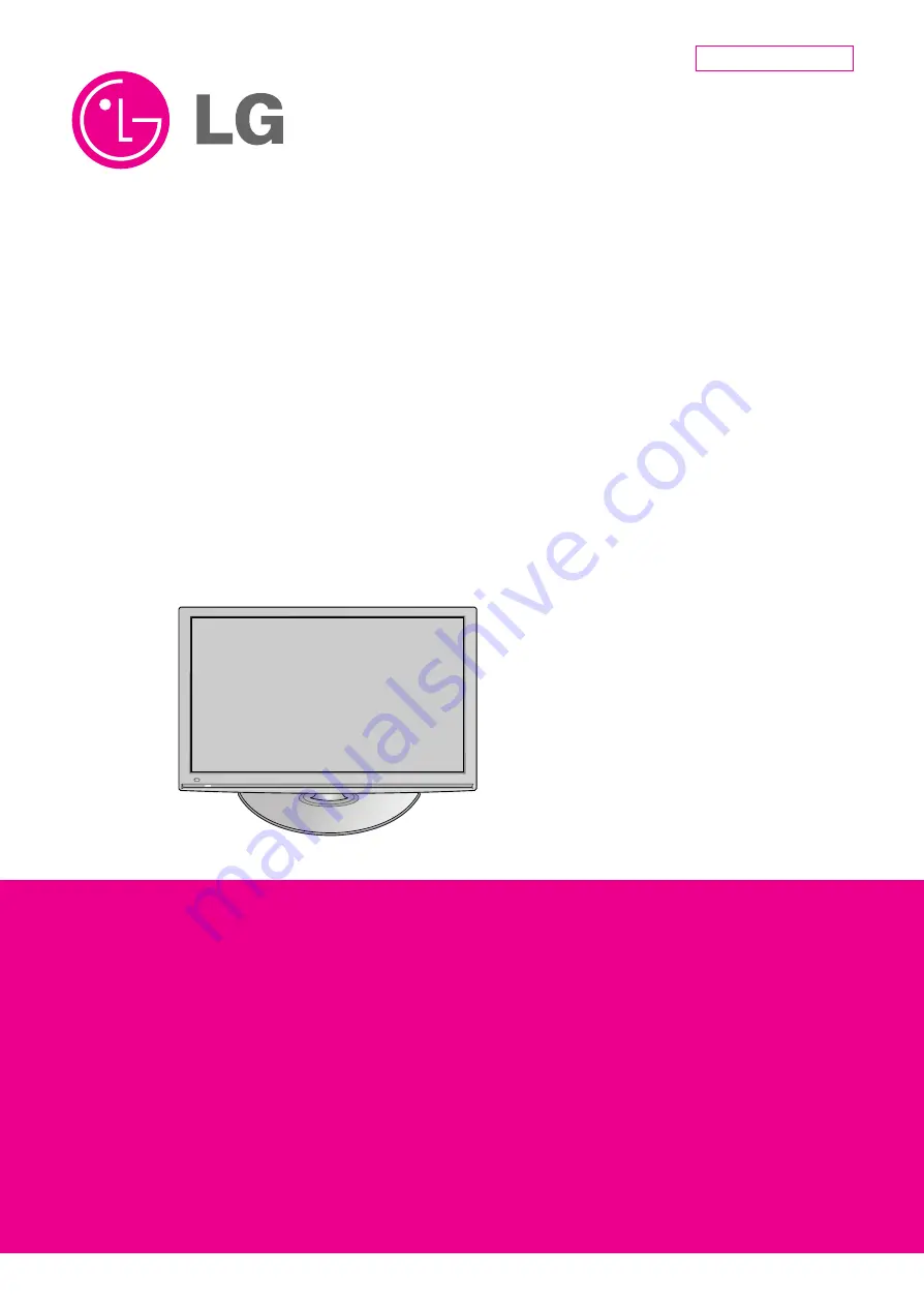 LG 42PQ301R Service Manual Download Page 1