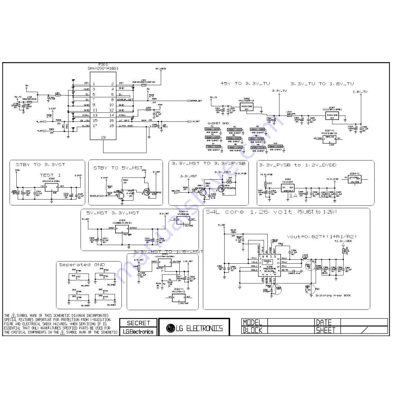 LG 42PT330 Service Manual Download Page 16