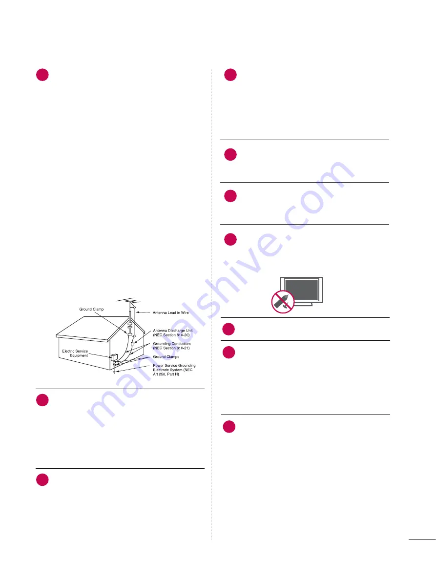 LG 42PT350 Series Скачать руководство пользователя страница 5